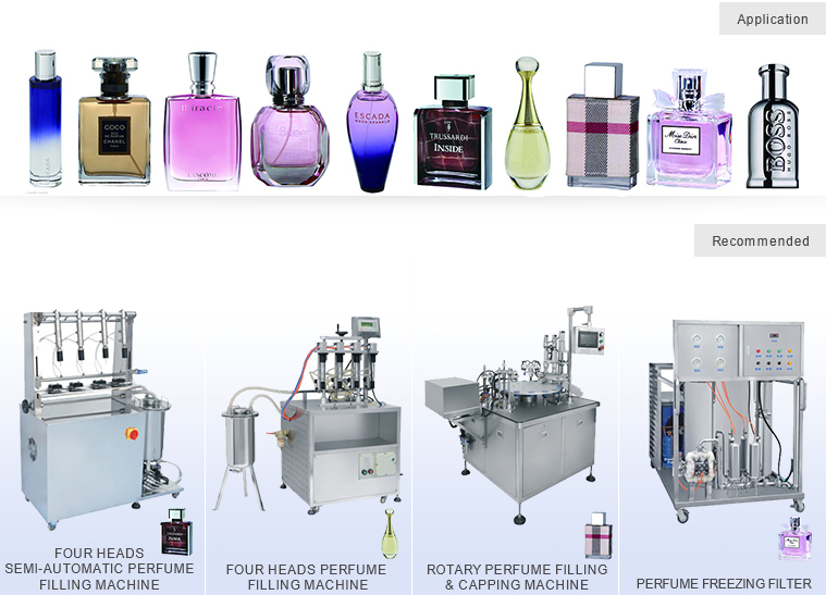 Aerosol & perfume filling machine