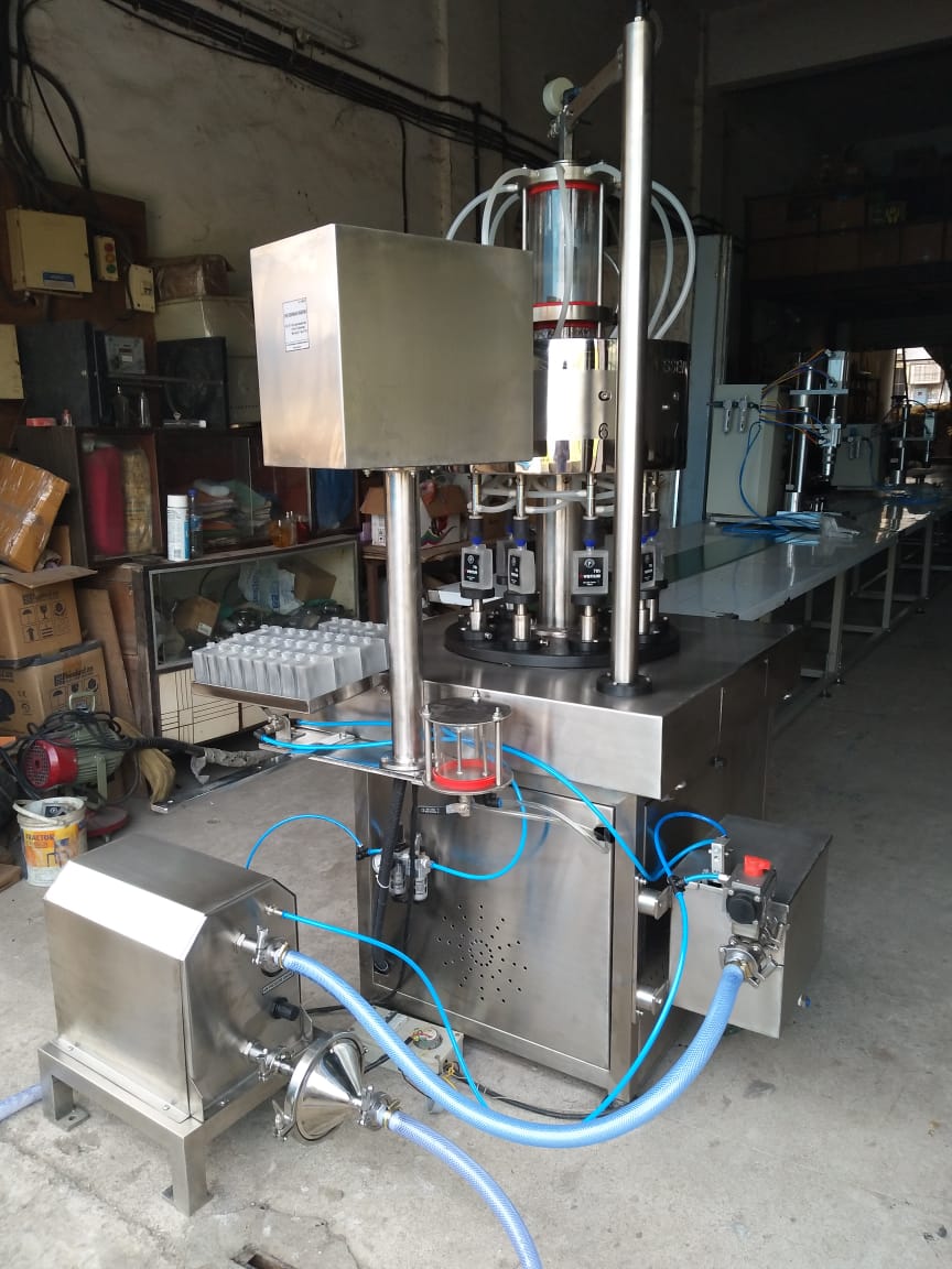 Aerosol filling line, deo filling line, deo filling machine and perfume filling machine manufacturers,