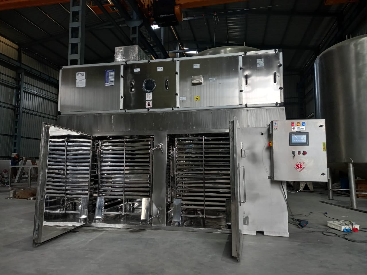 Tray dryers Manufacturer and Supplier , Hot Air Tray Dyer - 96, 192 , 48